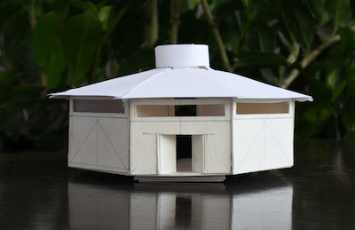 Pavillon (Modell 1:100)