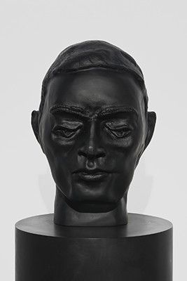 MÃ¤nnerkopf, halb, Nr. e.a.