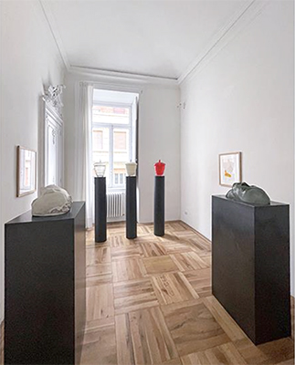 Installation view at Tucci Russo 'Chambres D'Art', Turin