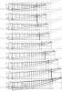 Skulpturenhalle, roof construction, cross section