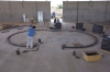 Skulpturenhalle - construction view